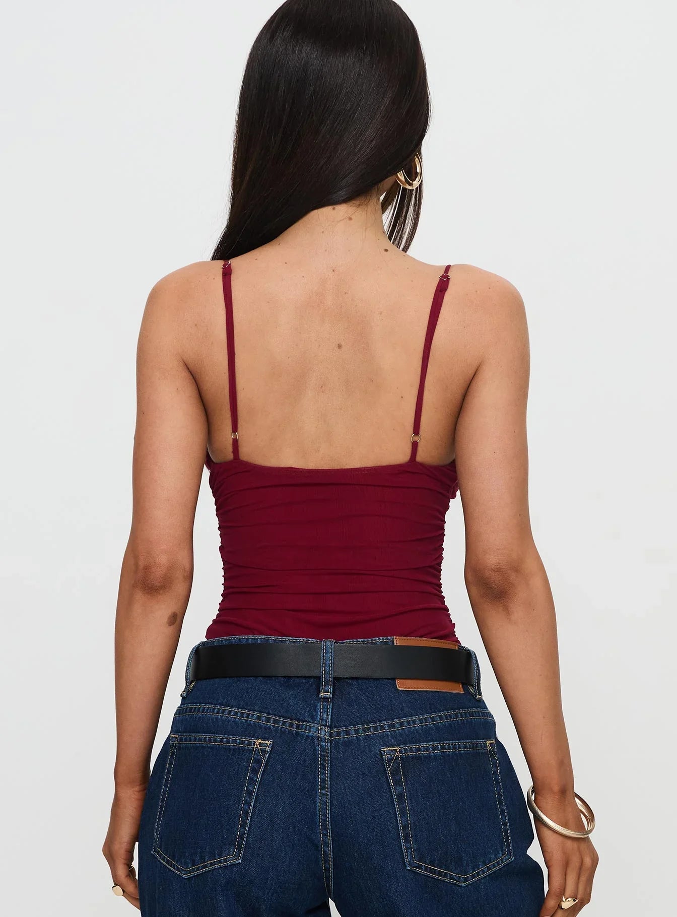 Merril Bodysuit Maroon