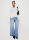 Wexley Long Sleeve Top White