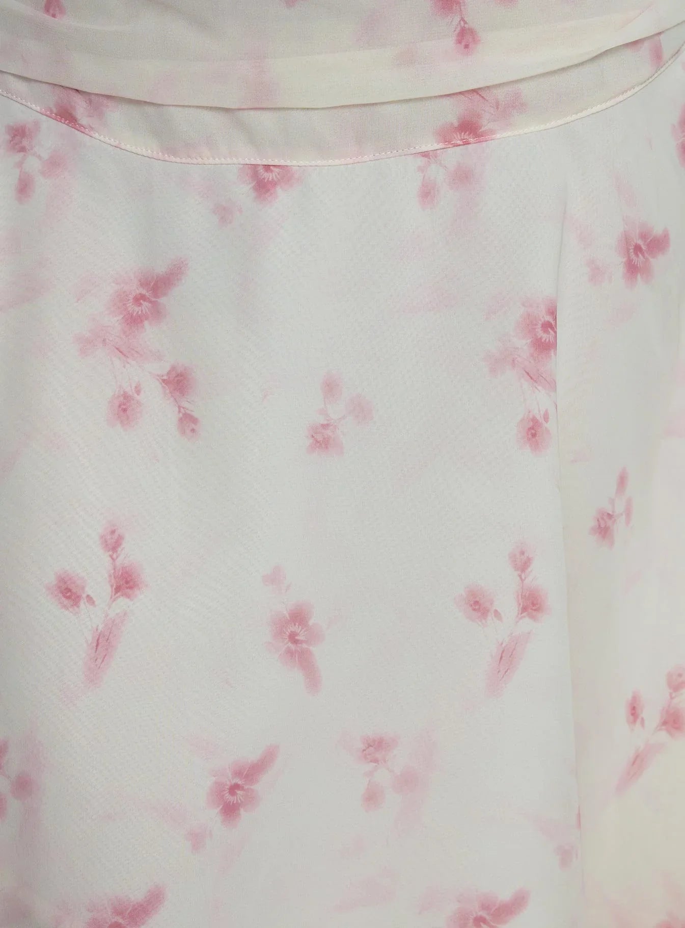 Charisse Asymmetrical Midi Skirt Floral