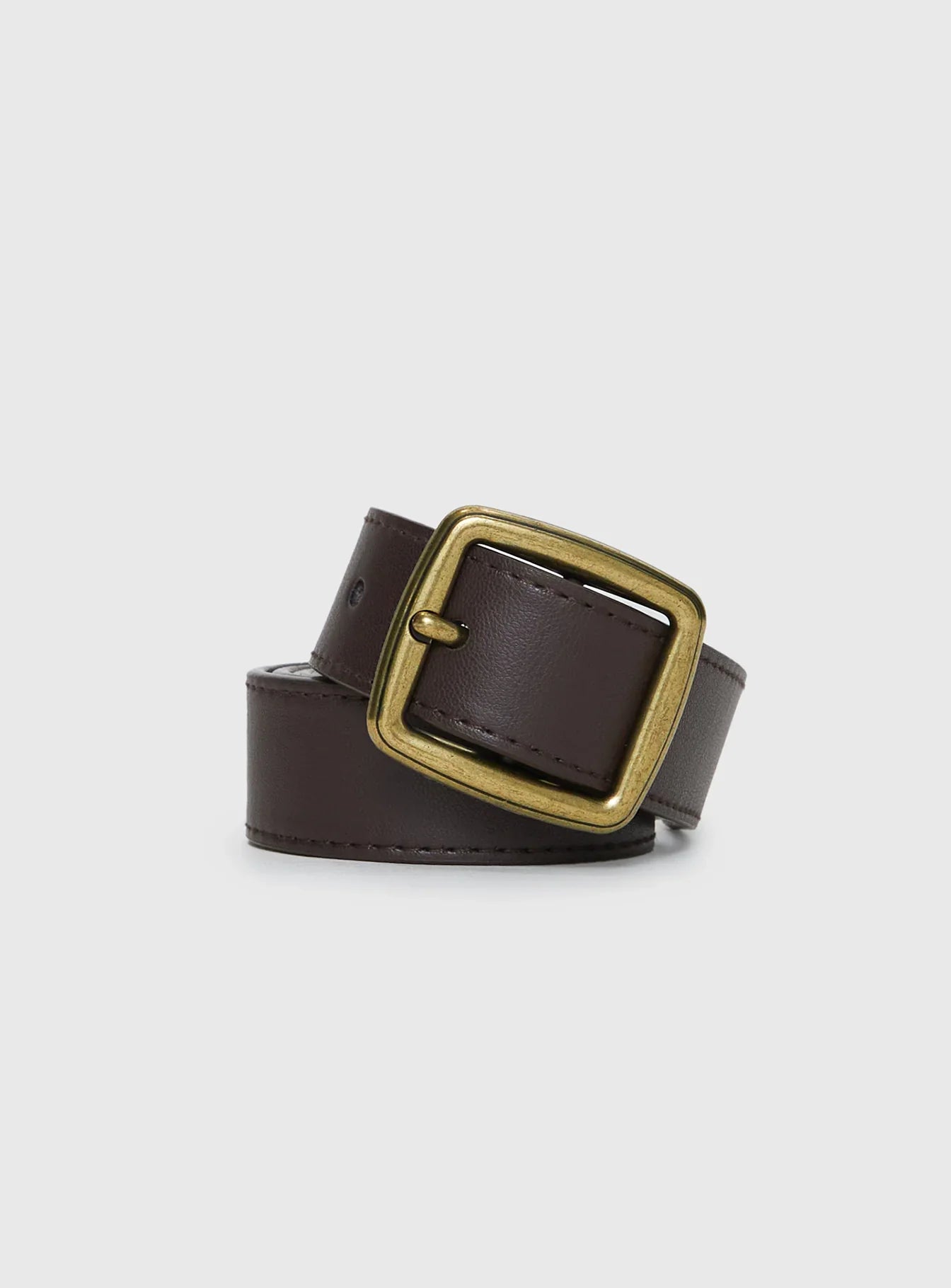 Chapman Belt Brown Brass