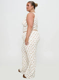 Sleepytea Pointelle Sleep Tank Top Multi Curve