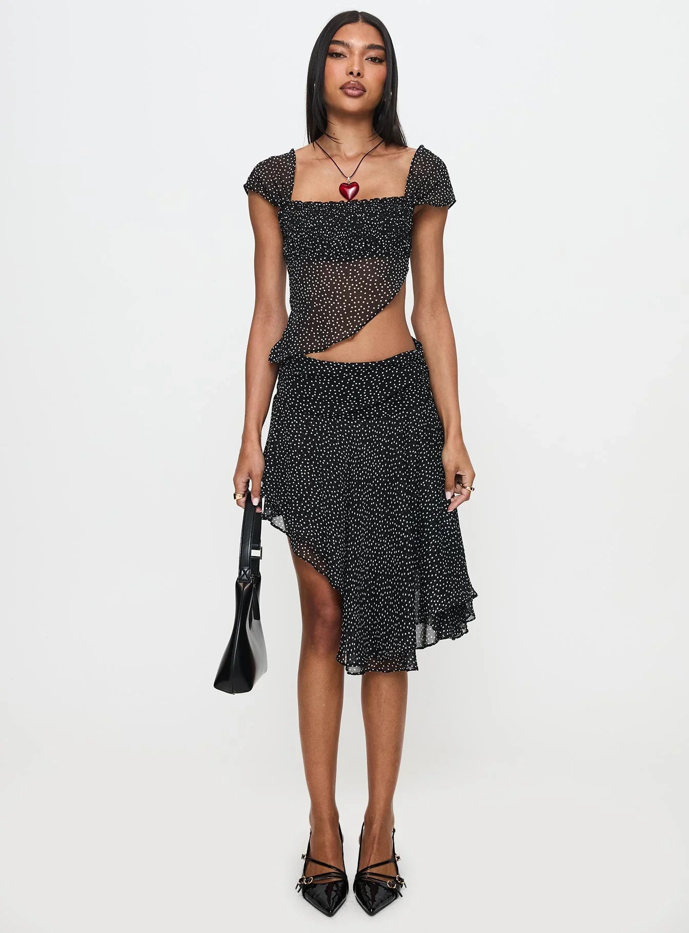 District Top Onyx Polka
