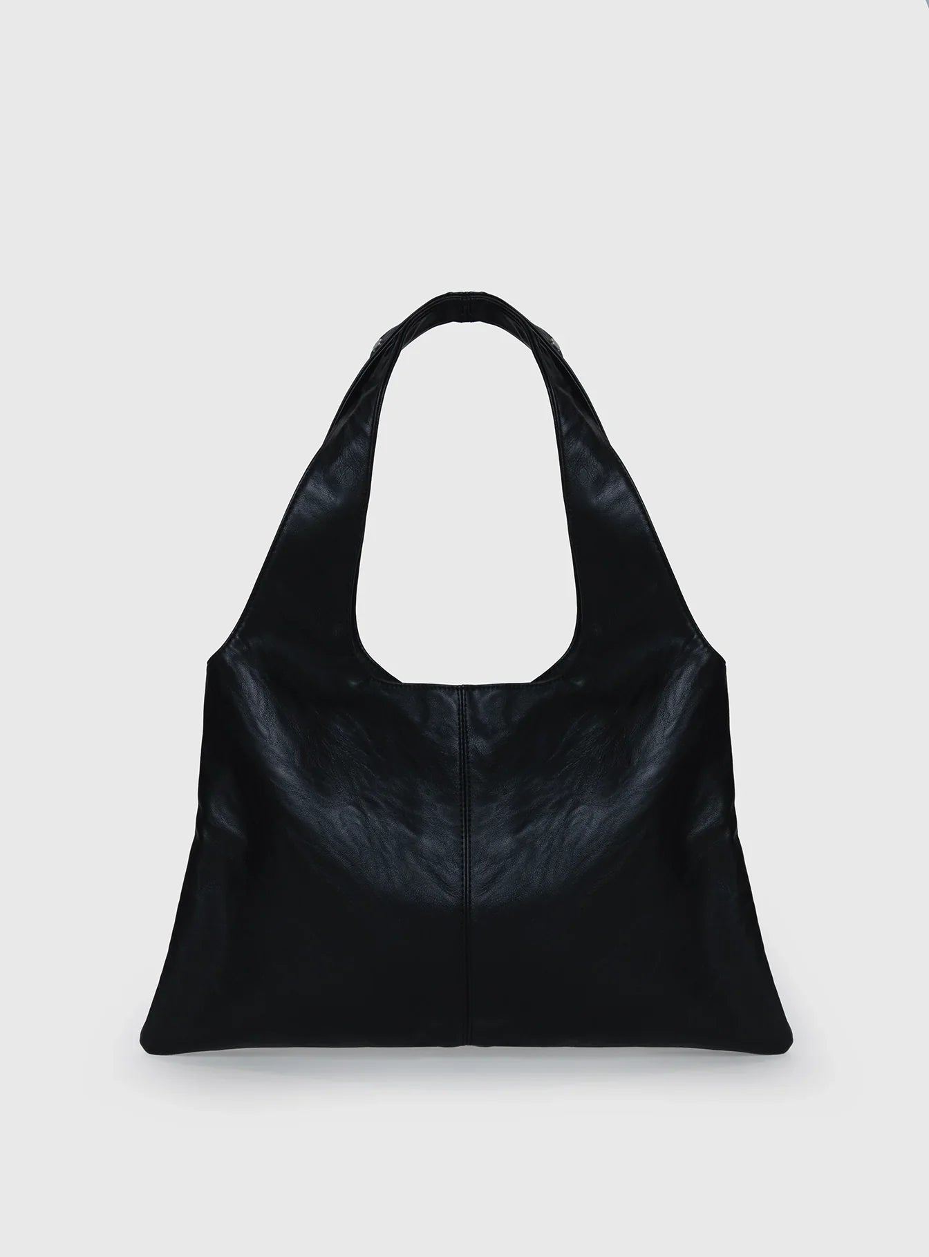 Tell The Truth Studded Bag Black Silver