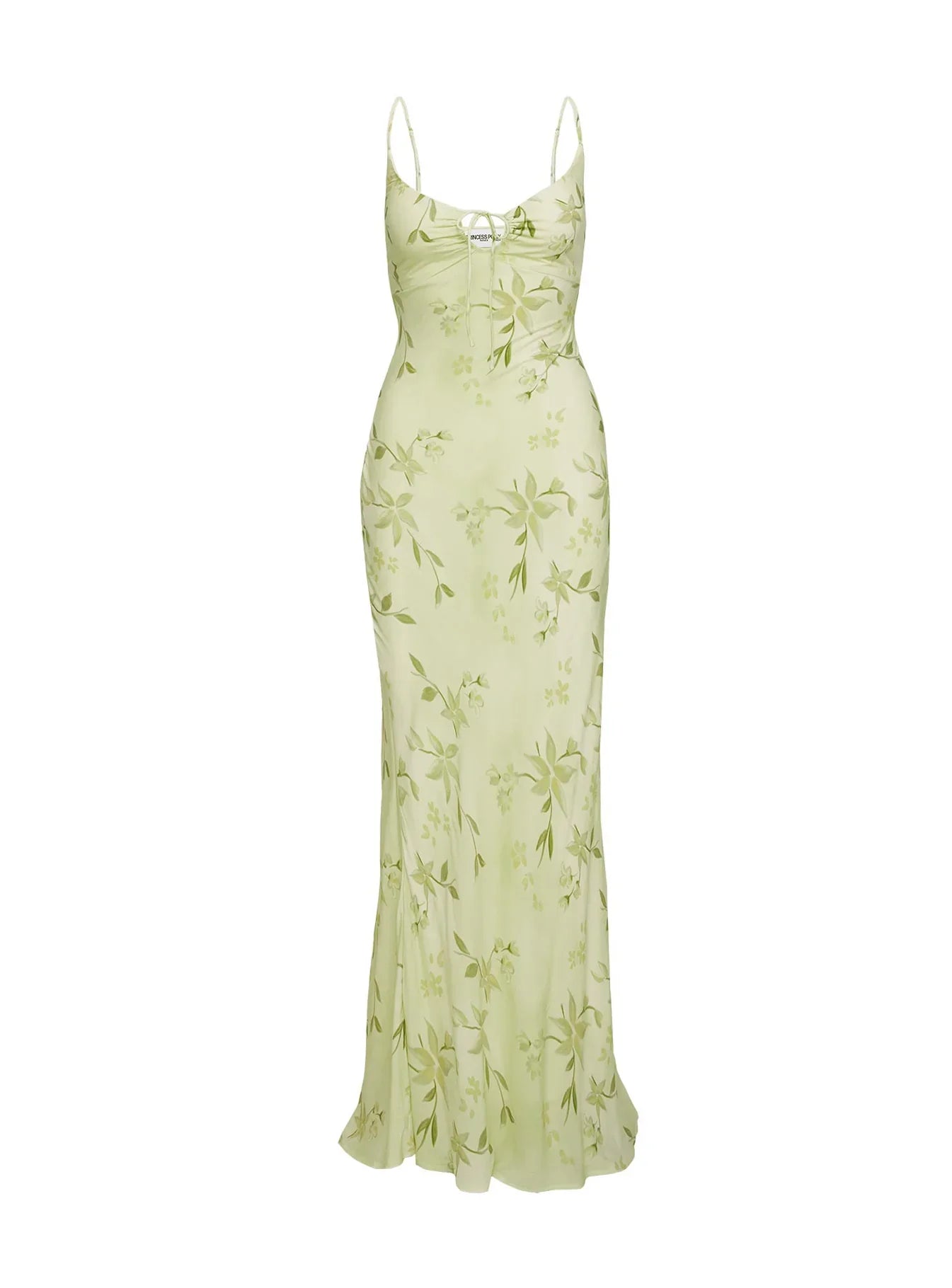 Lauraline Maxi Dress Green Floral