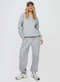 Dream Fleece Ankle Cuff Sweatpants Grey Marle