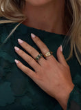 Everlong Ring Set Gold