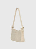 Peta Jain Lilu Bag Cream Faux Suede