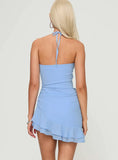 Yara Mini Dress Blue