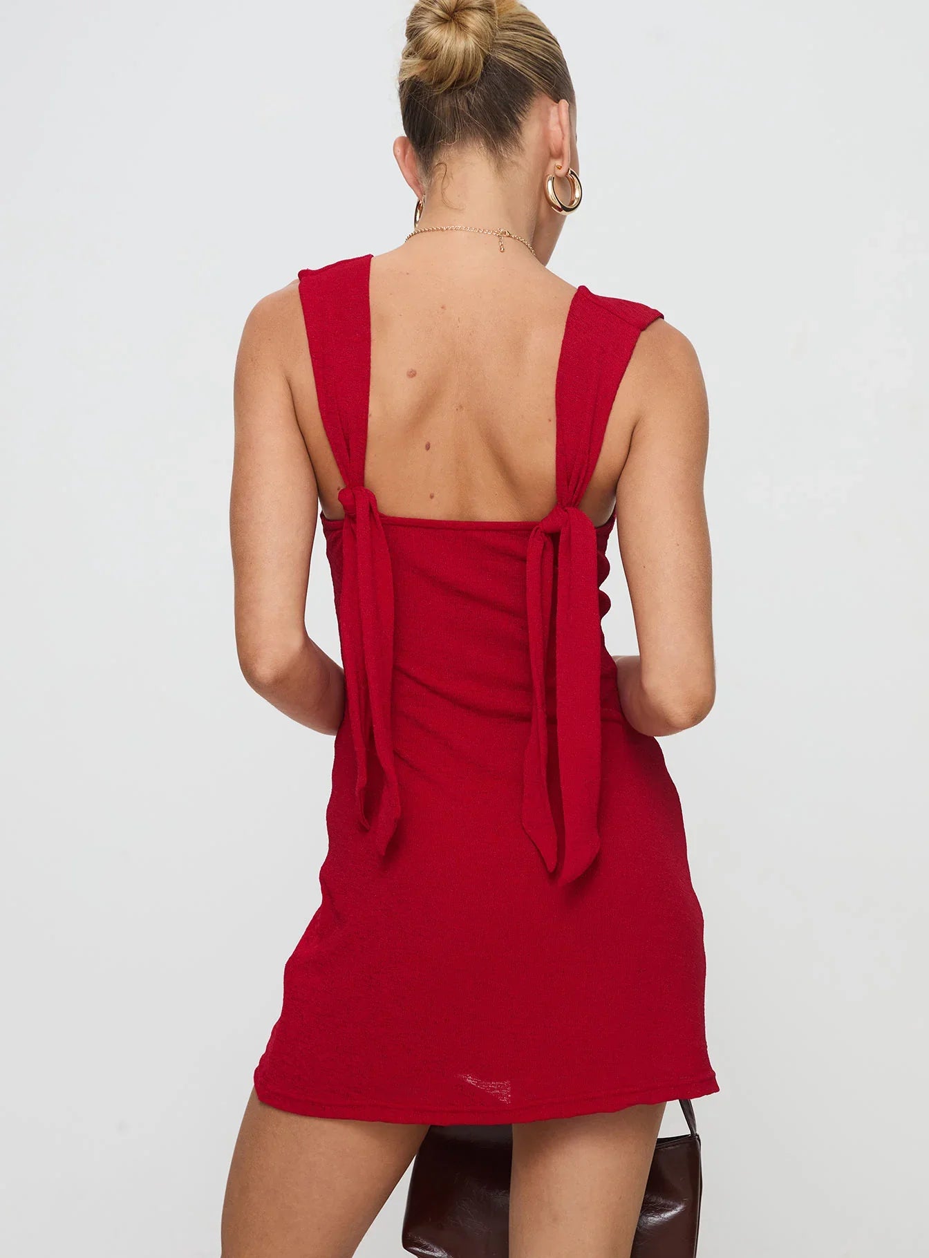 Steward Mini Dress Red