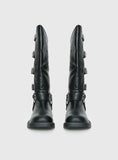 Buckle Down Boots Black