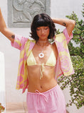 Sollene Top Pink Yellow
