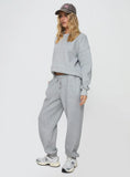 Dream Fleece Ankle Cuff Sweatpants Grey Marle