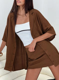Caraliia Shirt Brown