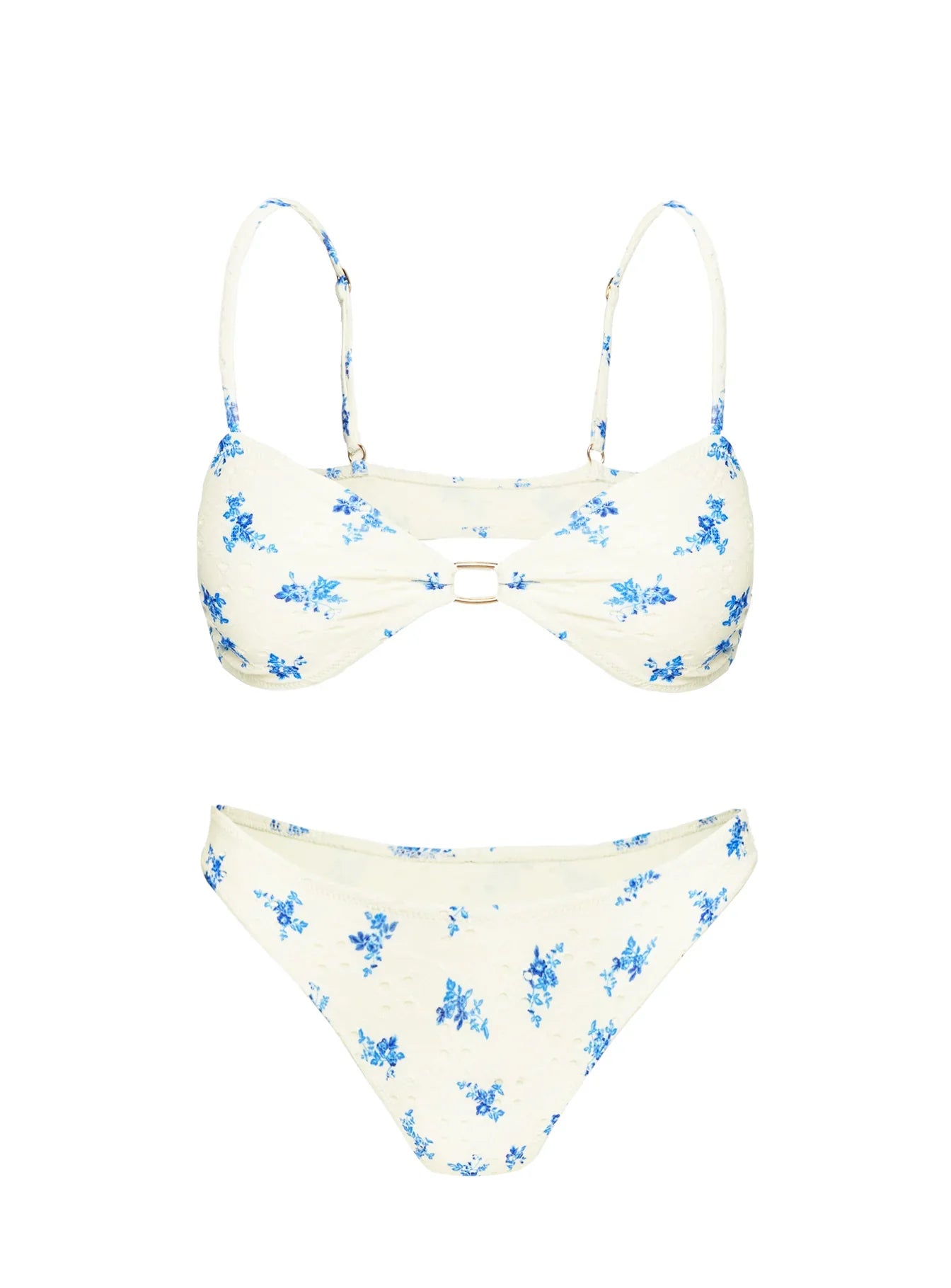 Paradisco Bikini Bottoms Yellow Blue