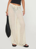 Darcie Knit Pants Beige