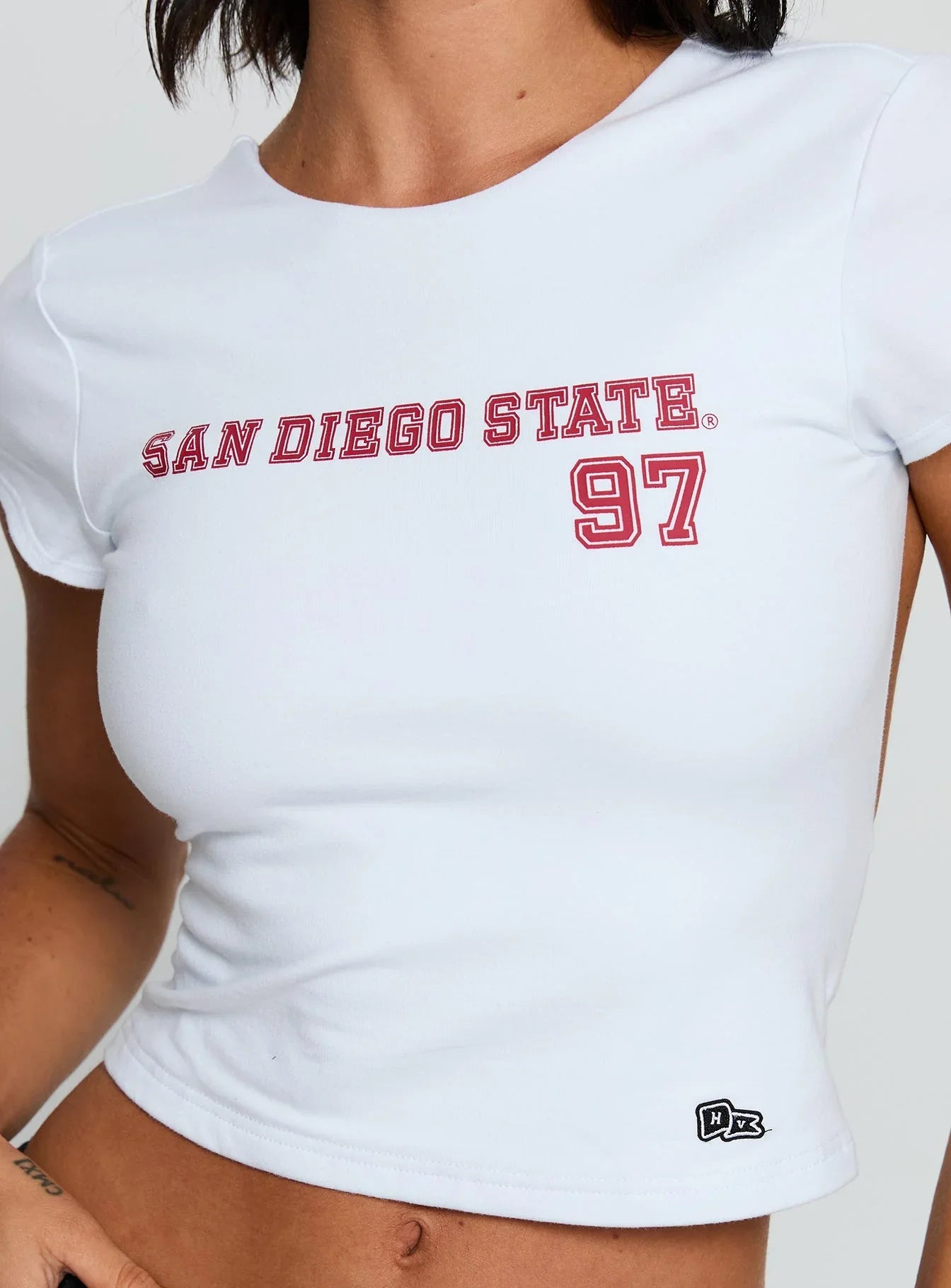 SDSU Comeback Top White