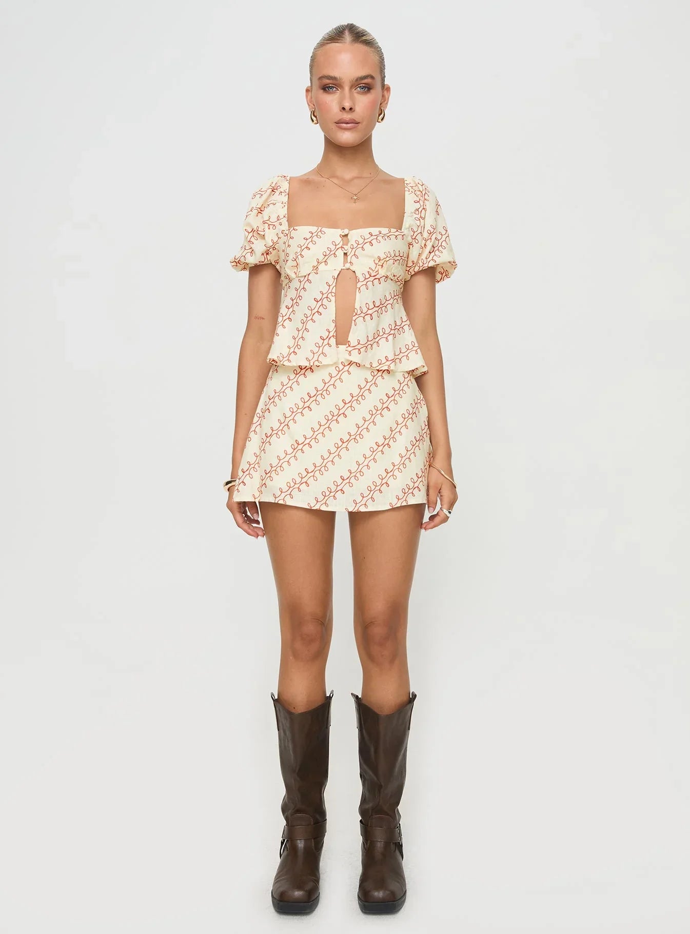 Passionfruit Linen Blend Top Multi