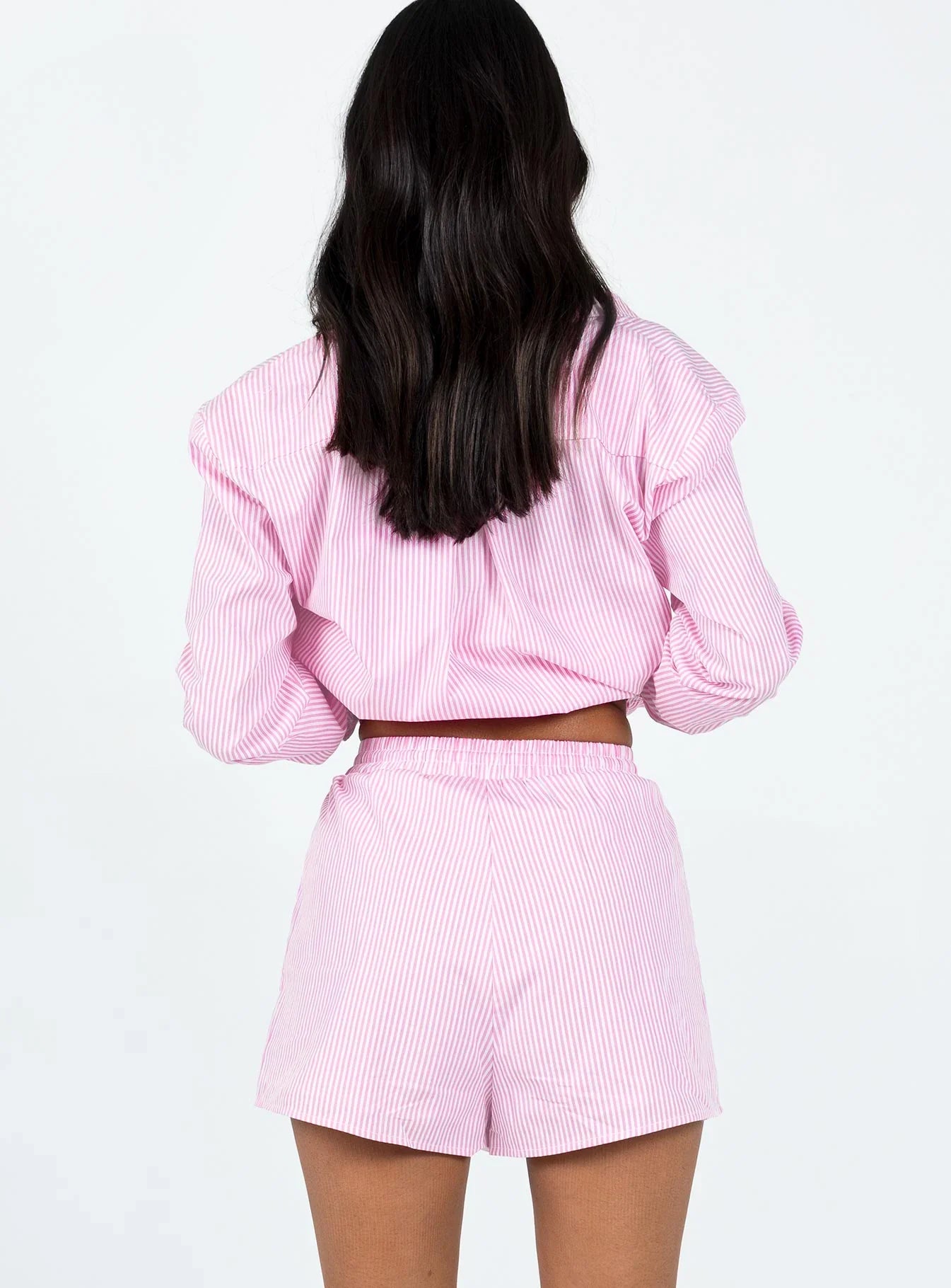 The Chloe Set Pink Stripe