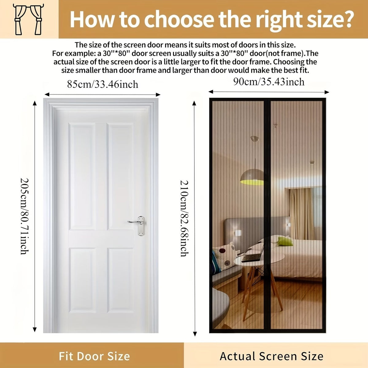 heavy duty magnetic screen door self sealing hands free mesh