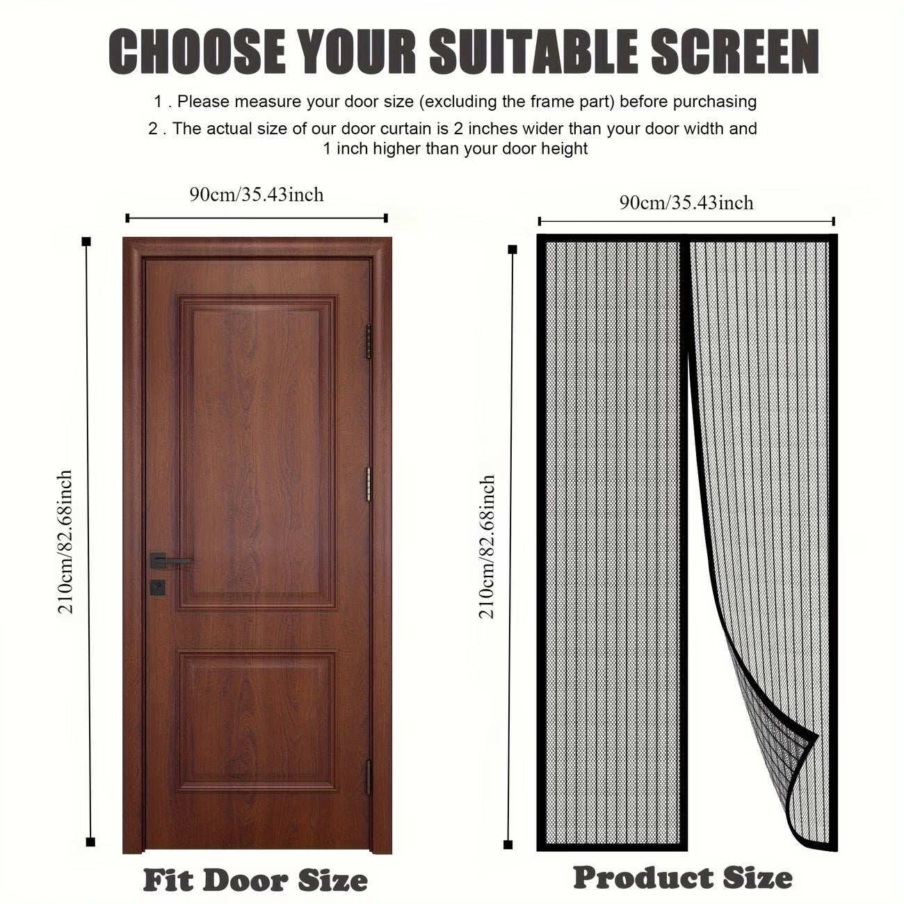 heavy duty magnetic screen door self sealing hands free mesh